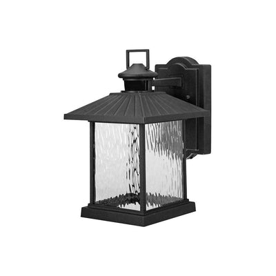Hampton Bay HDP34319BL Lámpara de Pared Hedgefield 1 Luz Negro Latón Antiguo | MiOfertas