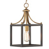 Home Decorators Collection 35267-HBOB Lámpara Colgante Rollins 3 Luces Jaula Negra | MiOfertas