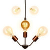 Home Decorators Collection HB3807-311 Lámpara Colgante Latón Antiguo 4 Luces — imagen 3