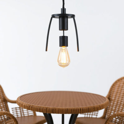 Hampton Bay HDP98947RAT Lámpara Colgante Shawside Rattan Café — imagen 1