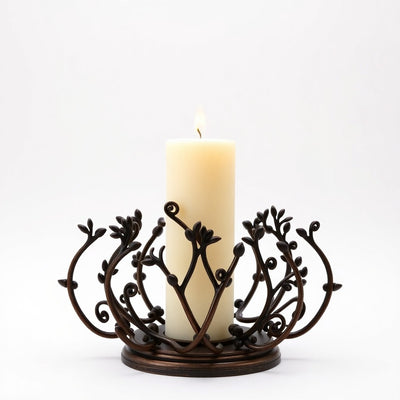 Home Decorators Collection 1034HDCANDI 24" Candelabro Palermo Grove Níquel Antiguo — imagen 1