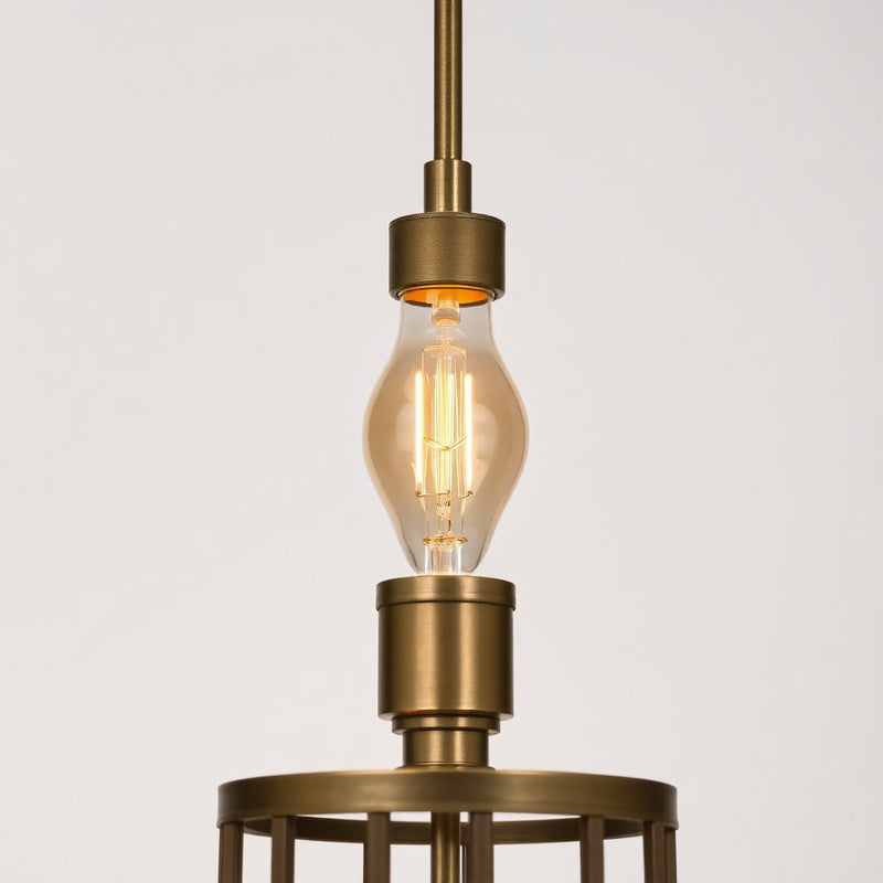 Home Decorators Collection 65201 37" Lámpara de Tocador Bronce Aceitado 4 Luces — imagen 1