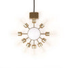 Home Decorators Collection 4001004MG-962 30.75" Lámpara de Baño Níquel Cepillado con 4 Luces — imagen 3