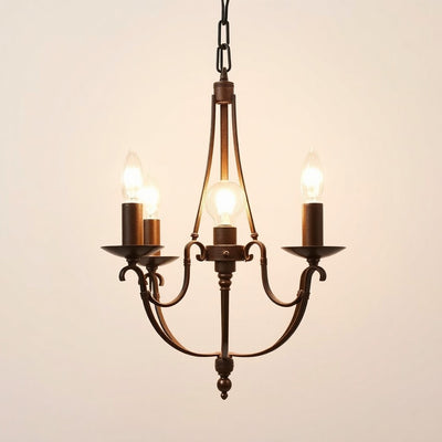 Home Decorators Collection HB3807-311 Lámpara Colgante Latón Antiguo 4 Luces — imagen 1