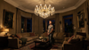Lámpara Colgante Home Decorators Collection Lincoln C7082-BK 20 pulg. 4 Luces Negra con Cristal