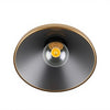 Hampton Bay HD7133A 9.38" Lámpara de Techo Empotrada Negra Mate/Oro Cepillado — imagen 1