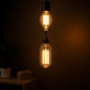 Home Decorators Collection 35267-HBOB Lámpara Colgante Rollins 3 Luces Jaula Negra — imagen 2