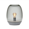 Hampton Bay KSF8901AX-01 Lámpara Colgante Mini Richland Gris Vidrio Semillado — imagen 1