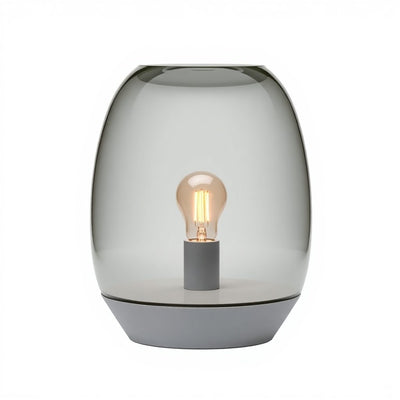 Hampton Bay KSF8901AX-01 Lámpara Colgante Mini Richland Gris Vidrio Semillado — imagen 1