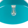 Hampton Bay HDP99180TEAL 18" Lámpara de Tocador de 2 Luces Teal — imagen 1