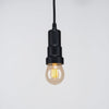 Home Depot 860865 Lámpara Colgante Metal Negro Mate - Nuevo — imagen 1