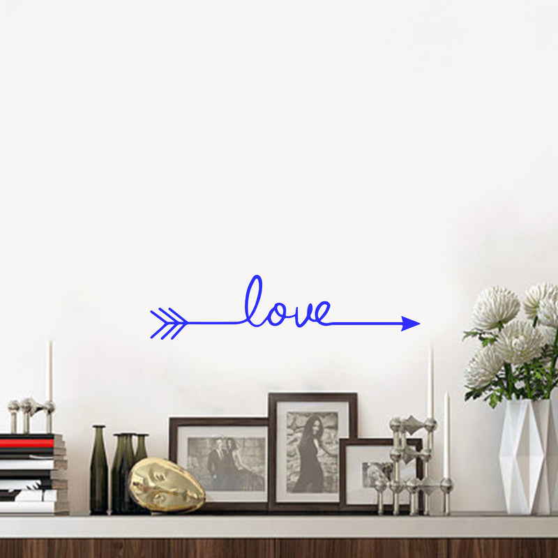 Large Motivational and Inspirational Art Decal/Love 5. Wall Decoration Vinyl Sticker-Black 3