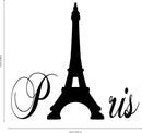 Paris Eiffel Tower - Wall Art Decal - Decoration Vinyl Sticker - Bedroom Vinyl Sticker - Cute Vinyl Wall Decal - Paris France Vinyl Sticker - Fashion Vinyl Decal 4