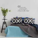 Imprinted Designs Life Isn’t About Waiting for The Storm to Pass. Vinyl Wall Decal (Medium 16" X 30") 4