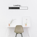 Imprinted Designs Loading Bar Wall Decal Sticker Art (X X Large 15" X 60) 4