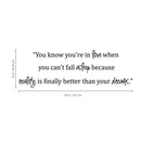 You Know You're in Love When... Dr Seuss Quote Vinyl Wall Decal Sticker Art - Love Quote Vinyl Decal - Motivational Quote Vinyl Decal 4