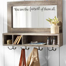 You Are The Fairest of Them All - Inspirational Beauty Quotes - Wall Art Decal - 2.ecoration Vinyl Sticker - Bedroom Wall Decor - Apartment Wall Decoration - Beauty Mirror Peel Off Sticker 2