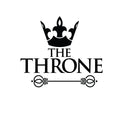 The Throne - Toilet Lid Sign - Bathroom Vinyl Decal - Funny Quotes Bathroom Decorations - Waterproof Vinyl Stickers 1