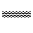 Pack of 4 Chevron Pattern Stripes - Wall Art Decal - 8" x 36" - Bedroom Living Room Wall Decoration - Peel Off Vinyl Sticker - Apartment Decor - Trendy Wall Art 1