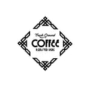 Pulse Vinyl Fresh Ground Coffee Roasted Here - Wall Art Decal 23" x 23" - Cafe Wall Decor - Coffee Lovers Gifts - Coffee Wall Art Decoration - Kitchen Wall Decor (23" x 23"; Black) 2