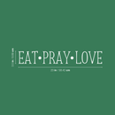 EAT; PRAY; LOVE - Wall Art Vinyl Decal - 3" X 23"  Decoration Vinyl Sticker - Inspirational Kitchen Dining Room Wall Decor - Trendy Wall Art - Motivational Kitchen Wall Art Decal 1