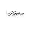 Kitchen Sign - Quotes Wall Art Vinyl Decal - Decoration Vinyl Sticker - Cute Kitchen Wall Decor - Trendy Wall Art 4