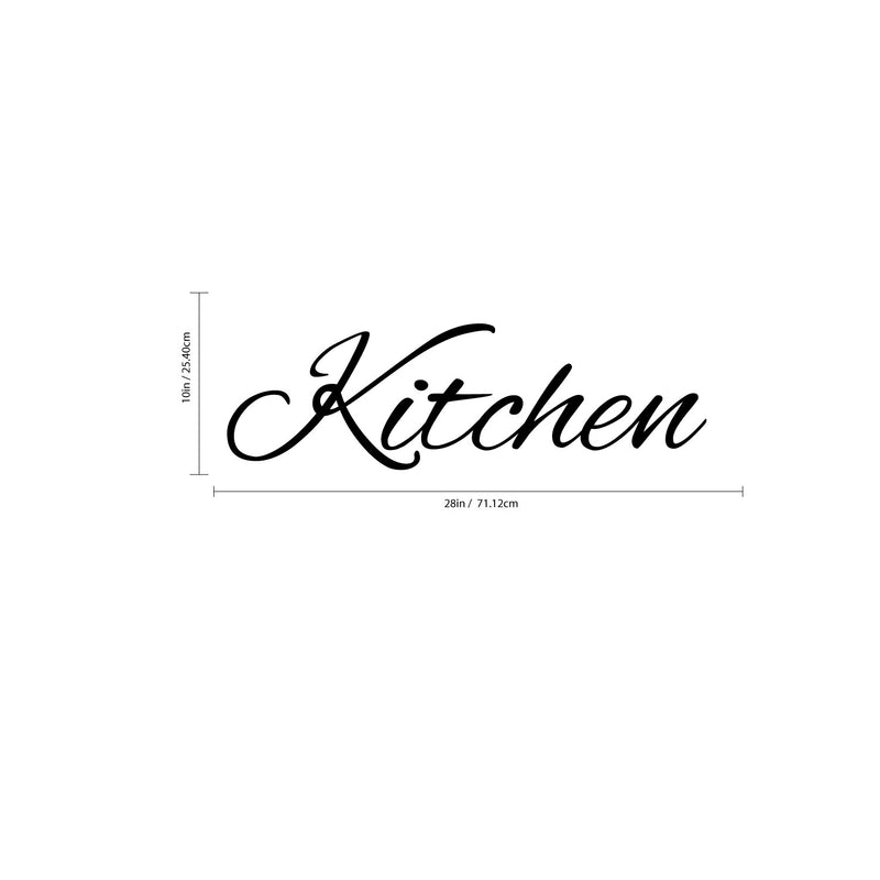 Kitchen Sign - Quotes Wall Art Vinyl Decal - Decoration Vinyl Sticker - Cute Kitchen Wall Decor - Trendy Wall Art 4