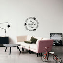 Do It with Passion Or Not at All - Inspirational Quotes Wall Art Vinyl Decal - 20" x 20" Decoration Vinyl Sticker - Motivational Wall Art Decal - Life Quotes Vinyl Sticker Decor (Black) 3