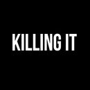 Killing IT - Inspirational Quote - Vinyl Wall Art Decal - 5" x 19" - Life Quotes Wall Art Sticker - Motivational Vinyl Decal - Modern Urban Slang Wall Decals Phrases (White) 1