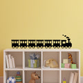 Choo Choo Train - Vinyl Wall Art Sticker Decals - 9" x 40" - Cute Wall Art Decals for Little Girls and Boys Bedroom - Nursery Room Wall Art Decor 1
