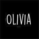 Vinyl Wall Art Decal Girls Custom Name - ’Olivia’ Custom Text Name- 12" x 26" - Girls Bedroom Vinyl Wall Decals - Cute Wall Art Decals for Baby Girl Nursery Room Decor (12" x 26"; White Text) 4
