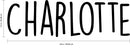 Vinyl Wall Art Decal Girls Custom Name - ’Charlotte’ Custom Text Name - 12" x 39" - Girls Bedroom Vinyl Wall Decals - Cute Wall Art Decals for Baby Girl Nursery Room Decor (12" x 39"; Black Text) 3