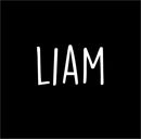 Vinyl Wall Art Decal Boys Custom Name - ’Liam’ Custom Text Name- 12" x 23" - Little Boys Bedroom Vinyl Wall Decals - Cute Wall Art Decals for Baby Boy Nursery Room Decor (12" x 23"; White Text) 4