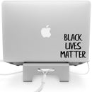 Vinyl Laptop Skin Decal - Black Lives Matter - 5" x 5" - Removable Waterproof Car Bumper Sticker Decals (5" x 5"; Black Text) 2