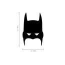 Vinyl Wall Art Decal - Batman - 3" x 2" - Cool Superhero Decor for Light Switch Window Mirror Luggage Car Bumper Laptop Computer Peel and Stick Skin Sticker Designs 4