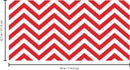 Vinyl Wall Art Decals - Chevron Stripes - 22.5" x 45"- Cool Adhesive Sticker Pattern for Home Office Bedroom Nursery Living Room Apartment - Lifestyle Minimalist Chic Decor (22.5" x 45"; Red) 1