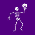 Vinyl Wall Art Decal - Happy Skeleton - 34" x 23" - Fun Spooky Halloween Seasonal Decoration Sticker - Kids Teens Adults Indoor Outdoor Wall Door Window Living Room Office Decor (34" x 23"; White) 1