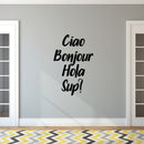 Vinyl Wall Art Decal - Can’t Please Em All So Please Stop Trying - Positive Bedroom Living Room Home Decoration - Motivational Wall Home Apartment Decor Sticker (26" x 23"; Black) 2