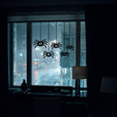 Set of 5 Vinyl Wall Art Decals - Spiders - Cute Halloween Seasonal Decoration Sticker - Kids Teens Adults Indoor Outdoor Wall Door Window Living Room Office Decor 3