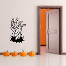 Vinyl Wall Art Decal - Zombie Hand - Fun Scary Halloween Seasonal Decoration Sticker - Teens Adults Indoor Outdoor Wall Door Window Living Room Bedroom Home Office Decor 3