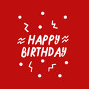 Thank You Wine Bottle Vinyl Sticker Decal - Happy Birthday - 5" x 4" - Unique Party Favor Holiday Season Family Reunion Employee Appreciation Gift 1