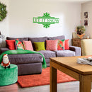 Vinyl Wall Art Decal - Let It Snow - 20" x 33" - Christmas Holiday Seasonal Decoration Sticker - Indoor Outdoor Window Home Living Room Bedroom Apartment Office Door Decor (20" x 33"; Green) 4