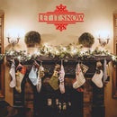 Vinyl Wall Art Decal - Let It Snow - 20" x 33" - Christmas Holiday Seasonal Decoration Sticker - Indoor Outdoor Window Home Living Room Bedroom Apartment Office Door Decor (20" x 33"; Red) 4