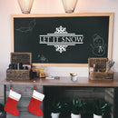 Vinyl Wall Art Decal - Let It Snow - 20" x 33" - Christmas Seasonal Holiday Decoration Sticker - Indoor Outdoor Window Home Living Room Bedroom Apartment Office Door Decor (20" x 33"; White) 3