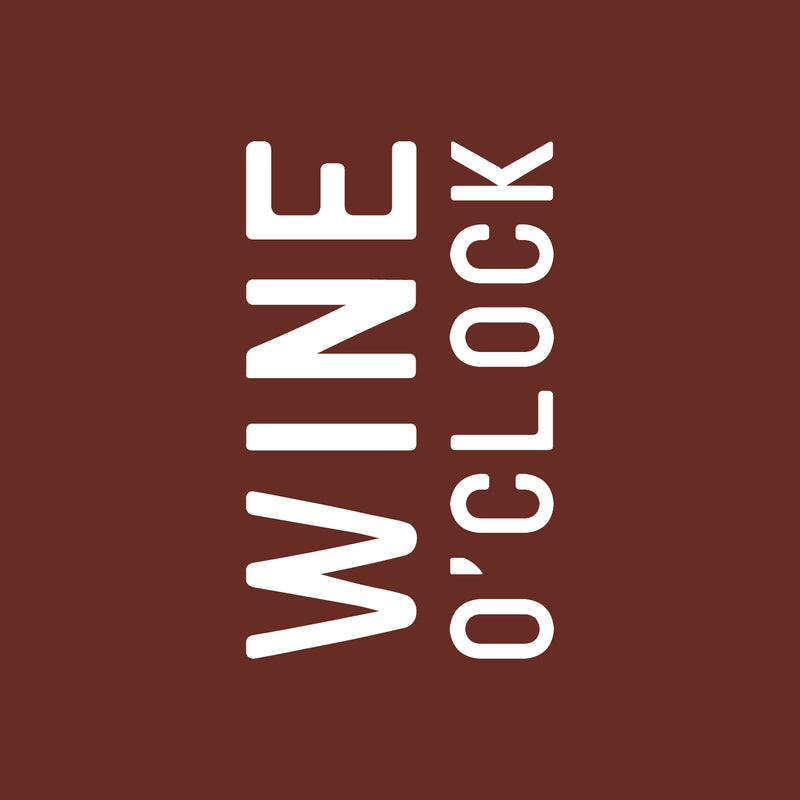 Thank You Wine Bottle Vinyl Sticker Decal - Wine O’Clock - 6" x 3.5" - Unique Party Favor Holiday Season Family Reunion Employee Appreciation Gift 2