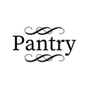 Vinyl Wall Art Decal - Pantry - 5" x 9" - Cursive Lettering Food Cupboard Storeroom Label for Home Dining Room Kitchen Sticker Decor - Modern Apartment Peel and Stick Adhesive Decals 1