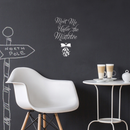 Vinyl Wall Art Decal  - Meet Me Under The Mistletoe - 22.5" x 14" - Christmas Seasonal Holiday Decoration Sticker - Home Office Door Window Bedroom Workplace Decals 2