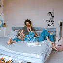 Vinyl Wall Art Decal - I Love You to The Moon and Back - 21" x 10" - Inspirational Bedroom Apartment Decor Decals - Positive Modern Indoor Outdoor Nursery Home Living Room Quotes (21" x 10"; Black) 3