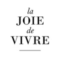 Vinyl Wall Art Decal - La Joie De Vivre - Happy Joyful Life French Quote For Home Living Room Bedroom Sticker Decor - Peel And Stick Apartment Work Office Adhesive Decals 1