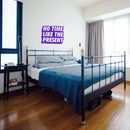 Vinyl Art Wall Decal - No Time Like The Present - 17" x 22" - Positive Life Quotes House Apartment Wall Decoration - Motivational Office Workplace Bedroom Living Room Decor (17" x 22"; Purple) 3